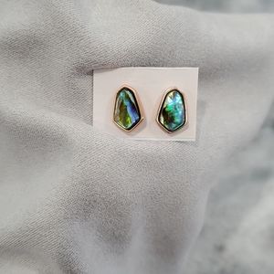 Kendra Scott Abalone Shell Earrings